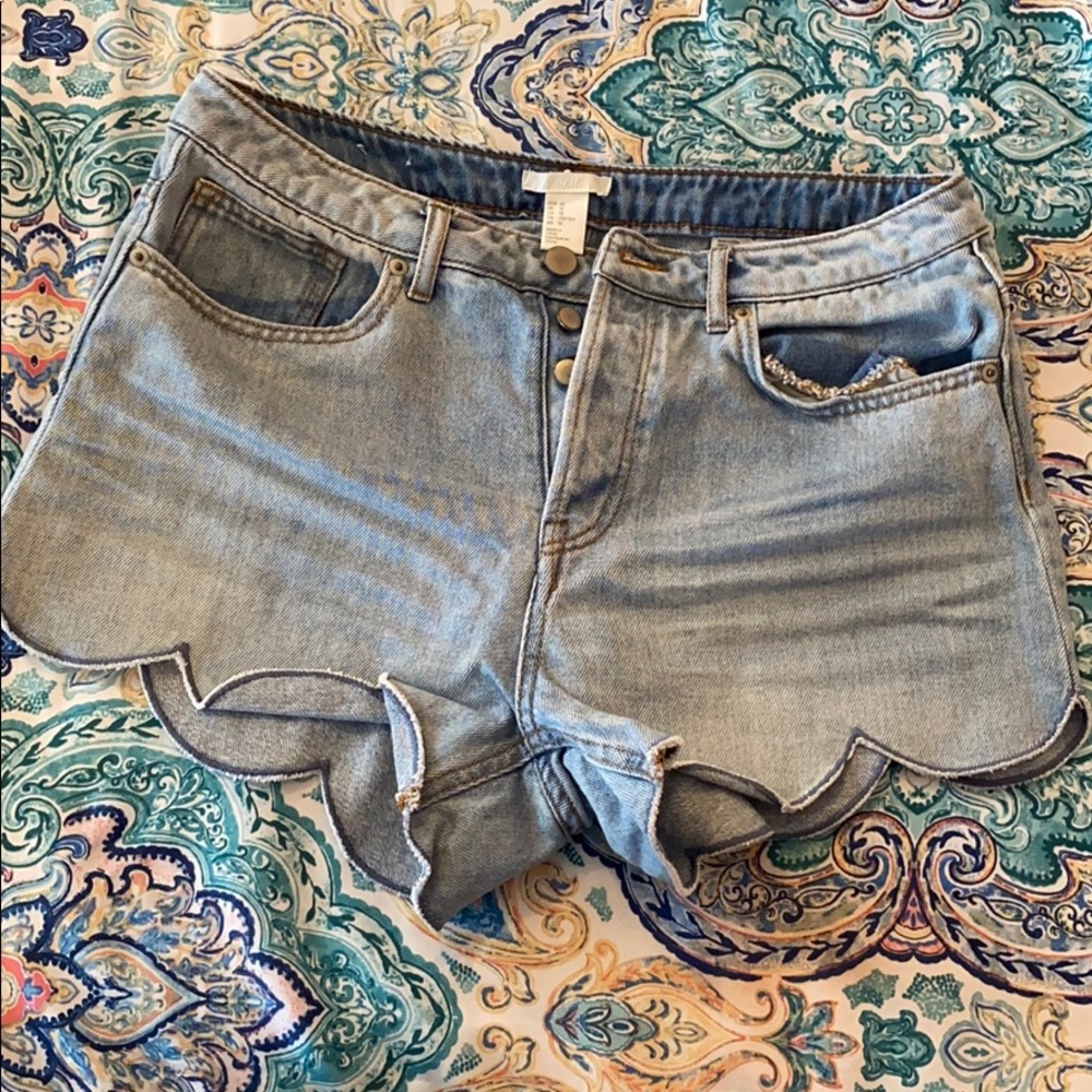 Jean shorts